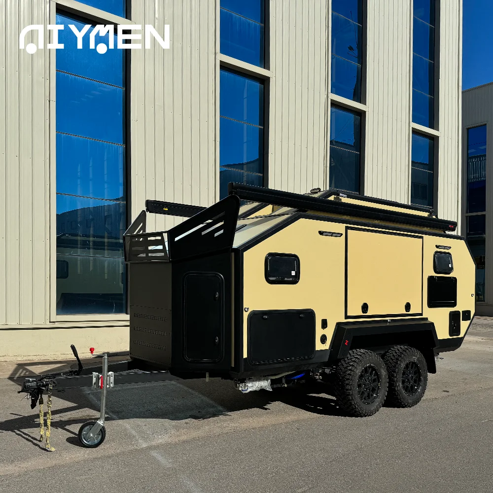 Lightweight Overland Caravan Offroad Medium Custom Rvs Campers Travel Trailer Hybrid Australian Standard China Manufacturer