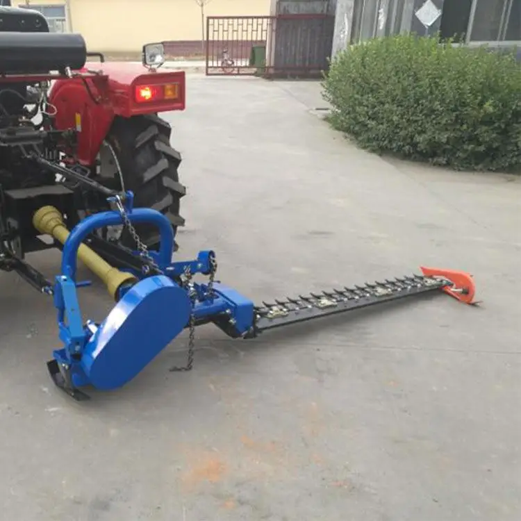Tractor Mounted 3 Point Hitch Sickle Bar Mower Lawn Mover 2 Wheel For Sale