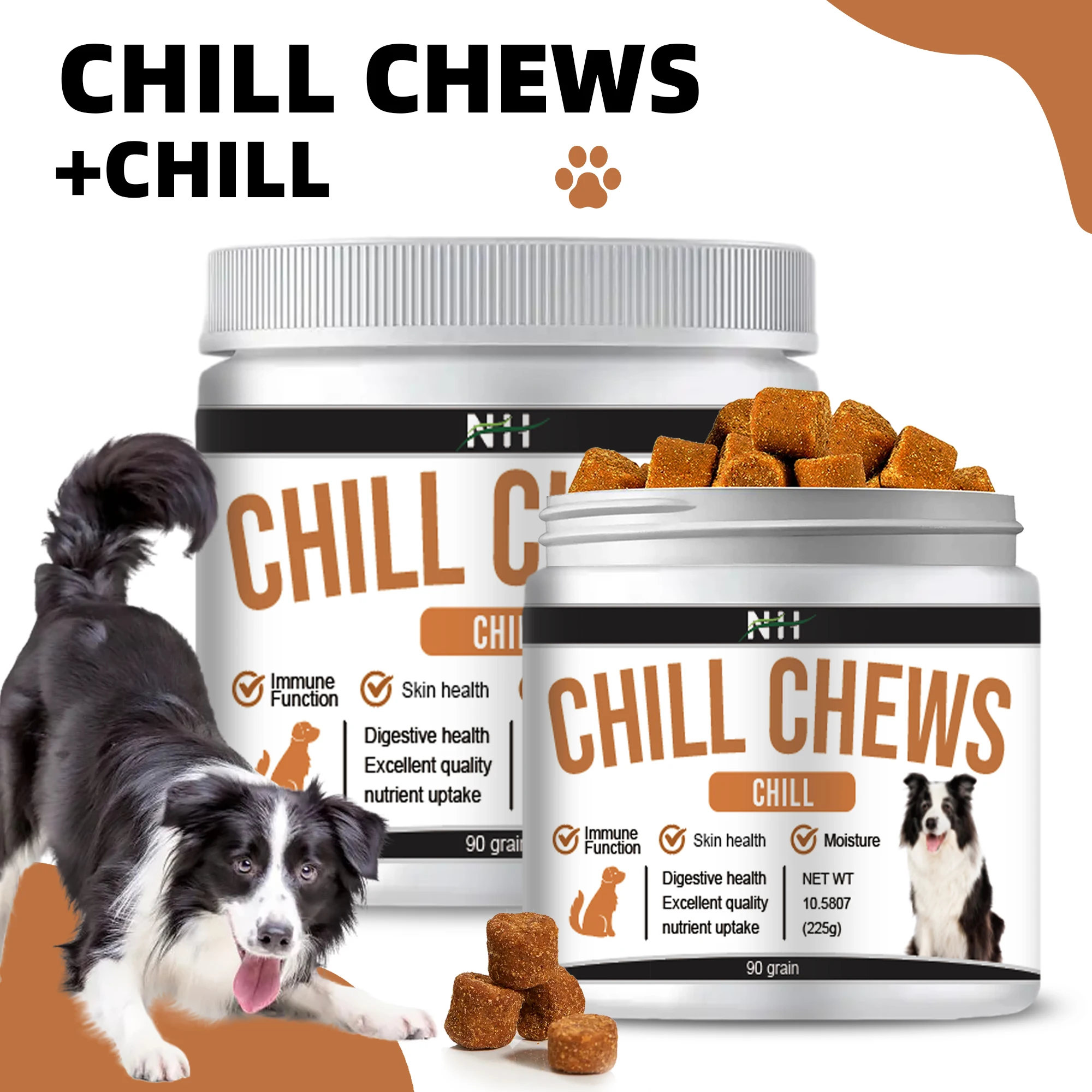 niuxilai calming supplement wholesale for dog treats food chill soft chew