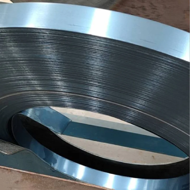Spot 65mn 50# 45# steel strip fire hard state roasted blue quenched spring steel strip
