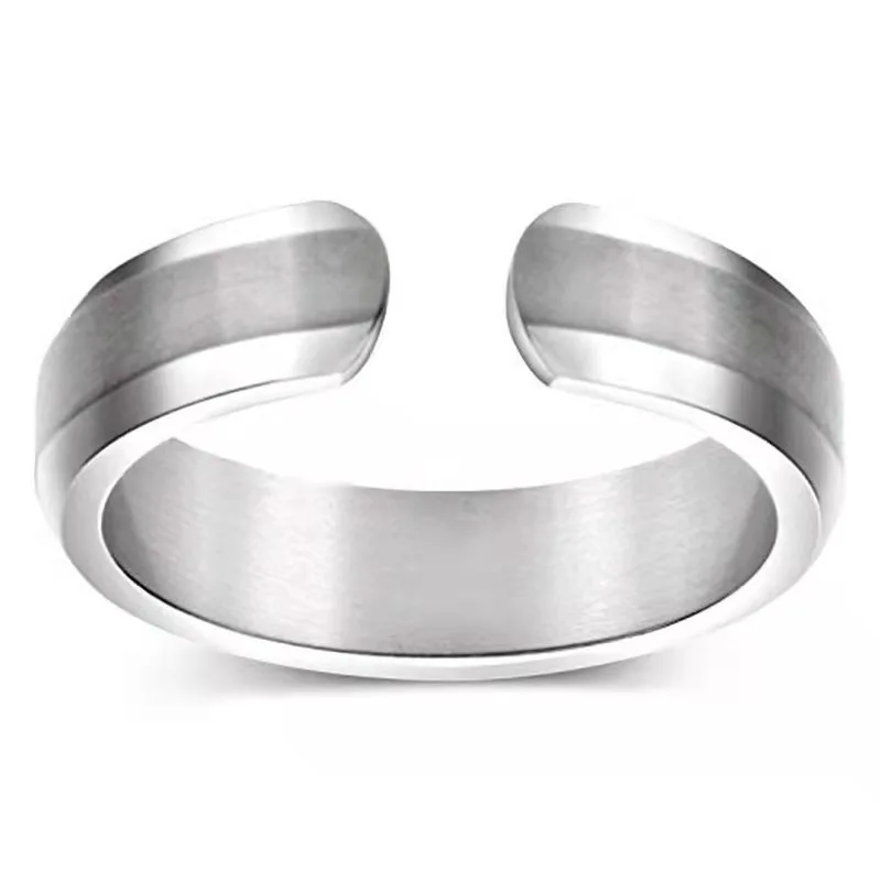 Hot Selling Ring Magnet Rose Gold Creative Jewelry Open Magnet Ring Wholesale Fashion Ring