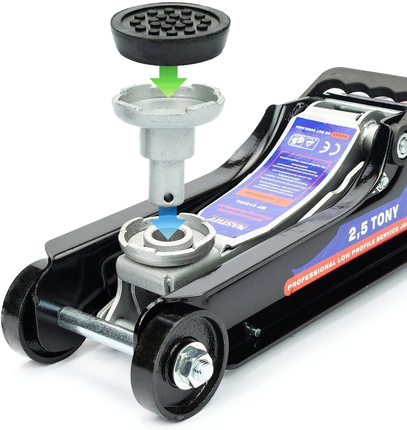 Customized Service 2.5 Ton Low Profile Hydraulic Floor Jack with CE