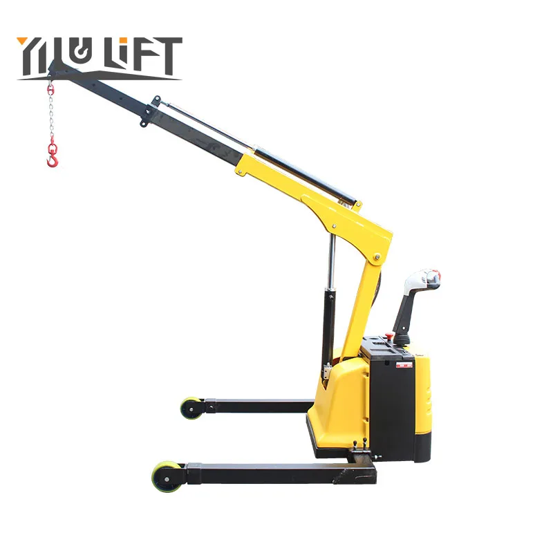 High End Hydraulic Shop Floor Mounted Jib Crane with CE