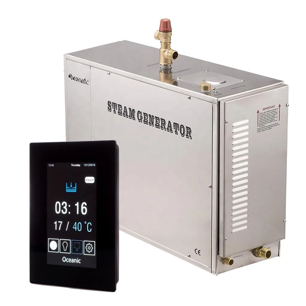 Oceanic Steam Generator 3kw, 4kw, 4.5kw, 6kw, 8kw, 9kw, 10.5kw, 12kw, 13.5kw, 15kw, 18kw Sauna Steamer for Steam Sauna