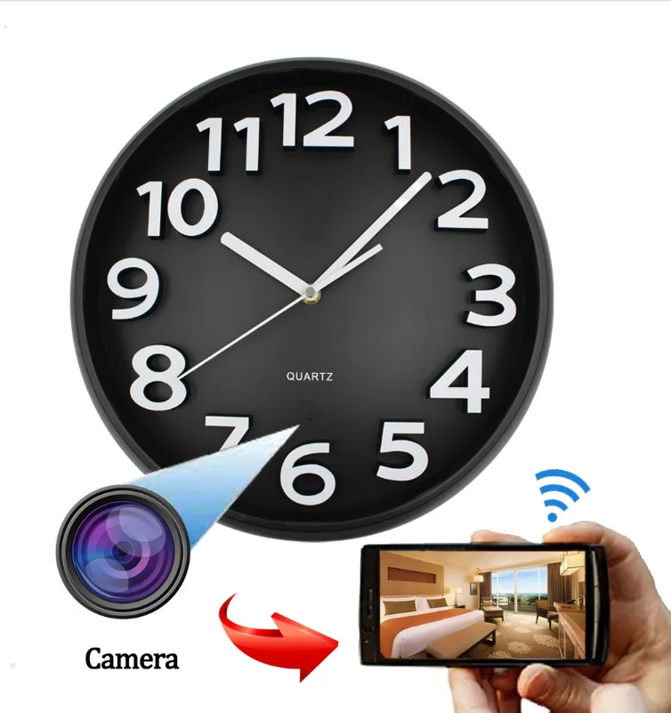 
 Умные часы в режиме реального времени с мини-камерой домашней безопасности  