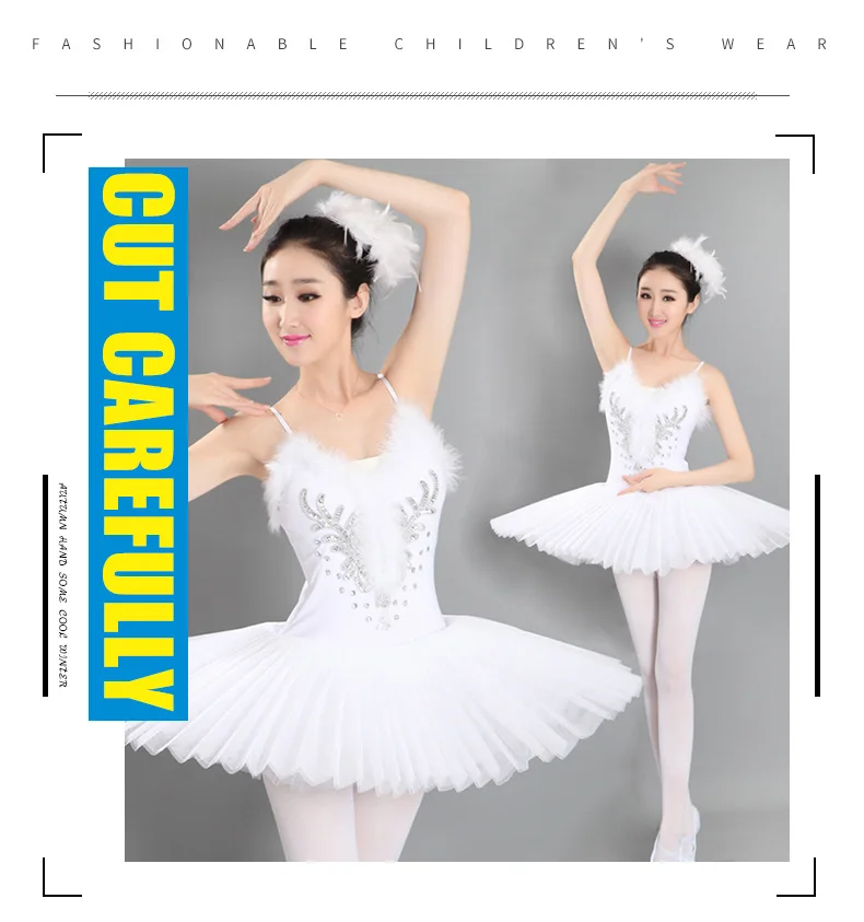 Factory Directly Wholesale White Ballet Adult Tutu Short Skirt Fluffy Dance Costume Fairy Princess Costume Ballet Tutu