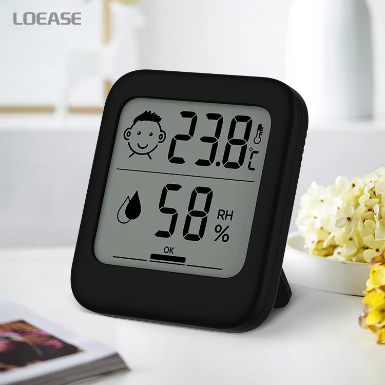 T21B Hot selling large Screen Thermo-Hygrometer LCD display Digital Thermometer Hygrometer