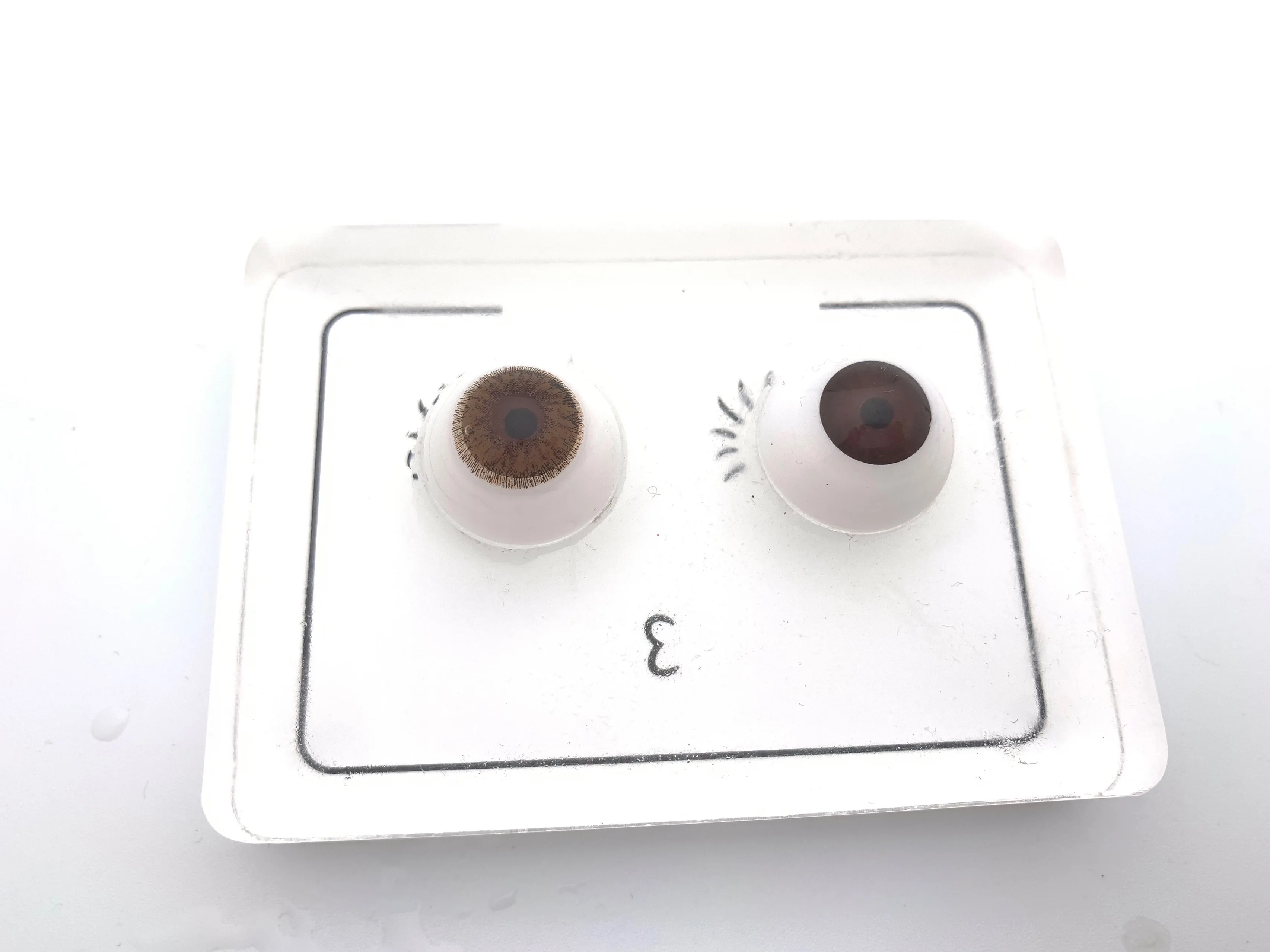 Wholesale belle Style Soft Contact Lenses Contour Hazel yearly comfortable and shinny hotsale 2019 Dia 14.2mm cheap price