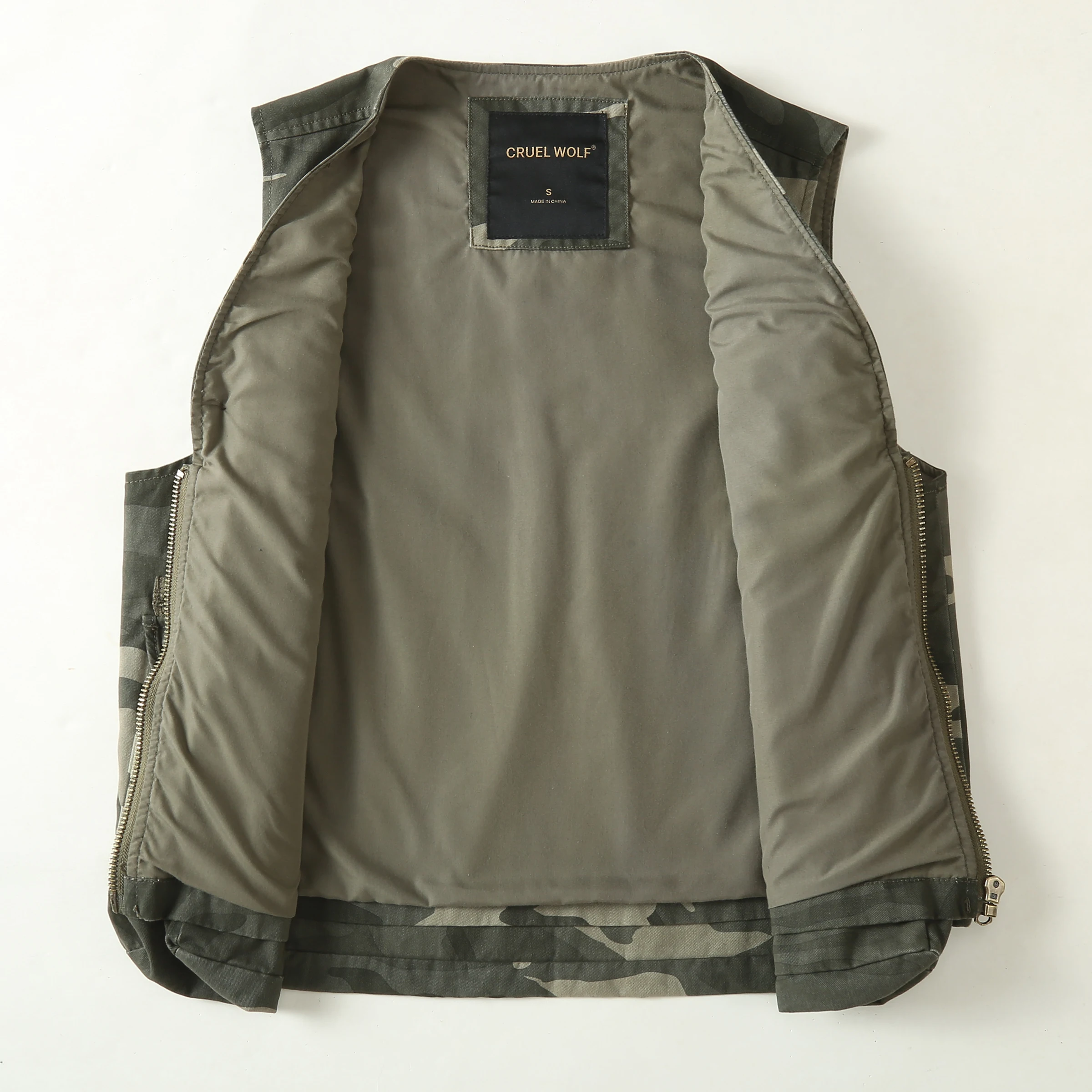 Wholesale China Factory New Design Down Vest Winter Waist Coat Mens Camo Vests & Waistcoats