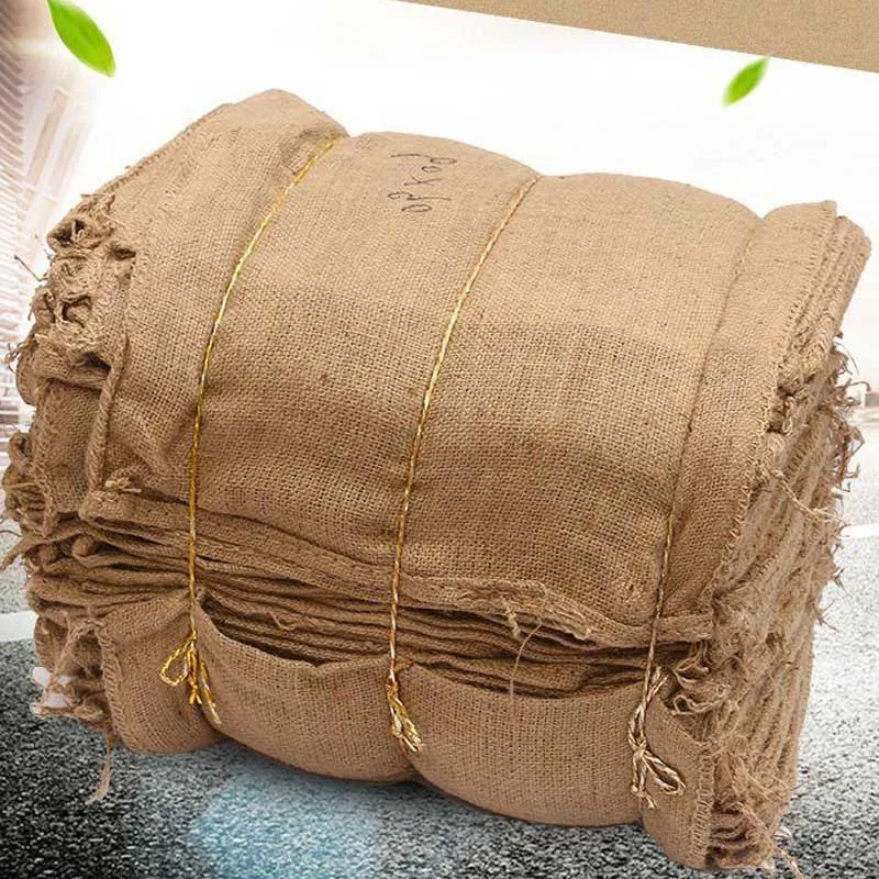 Factory Supply Customized Jute Rice Grain Sack Other Agricultural Products Quality Packaging Jute Bags