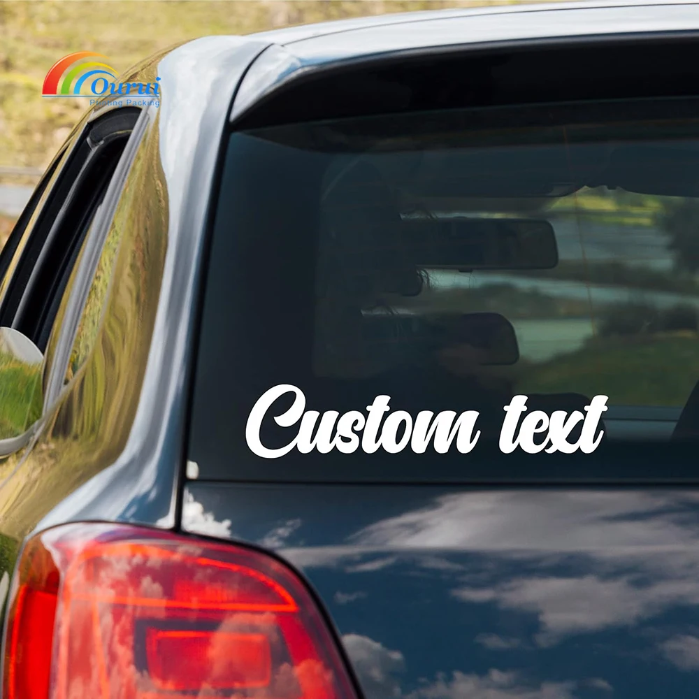 Die Cut Custom Car Magnet Sign Personalized Logo for Your Car Van Truck Advertise Your Business Vehicle Professionally Printed