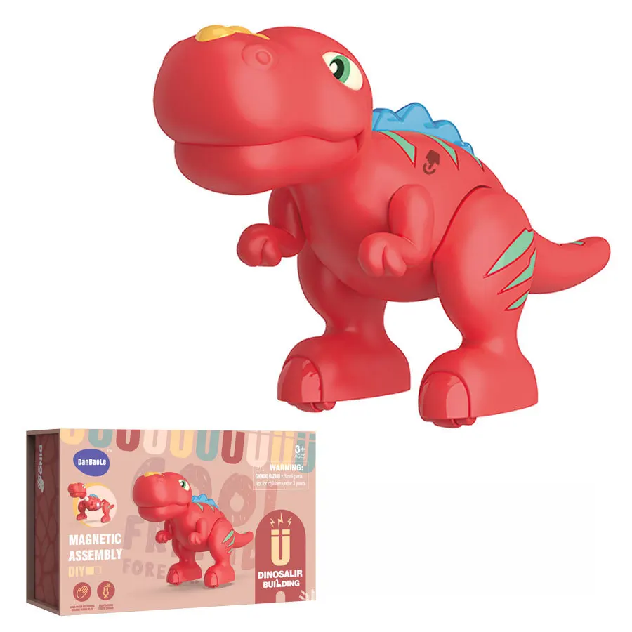 Magnetic Mix or Match Dinosaurs Toy Play Set Kids Fun Game Toys For Play Educational Toys for Kids