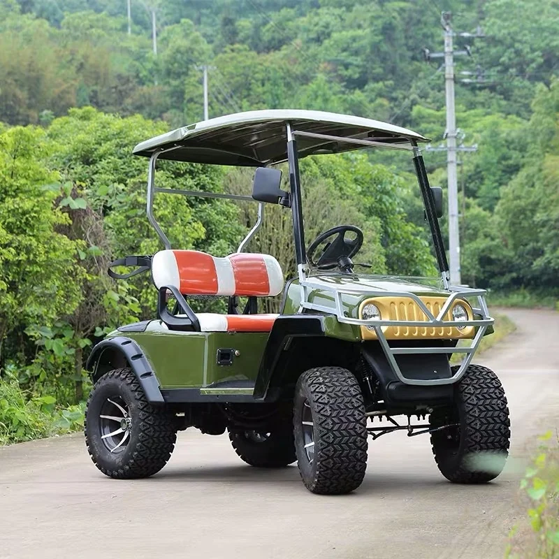 
Wholesale Gasoline Powered 2 Seats Off Road Hunting Golf Cart 
