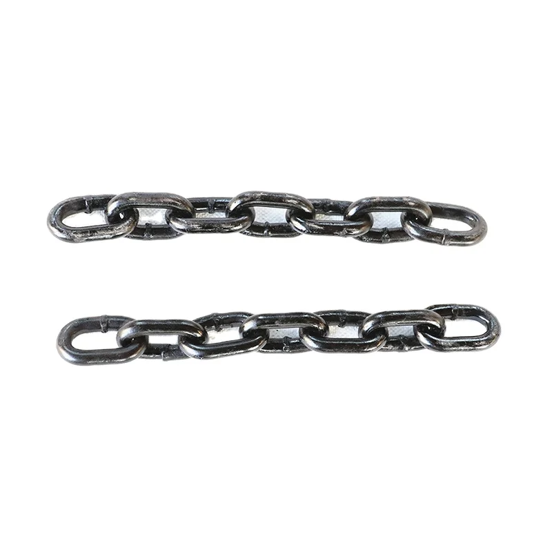 HF G80 Galvanized Mid Long Black Link Chain Nacm G30