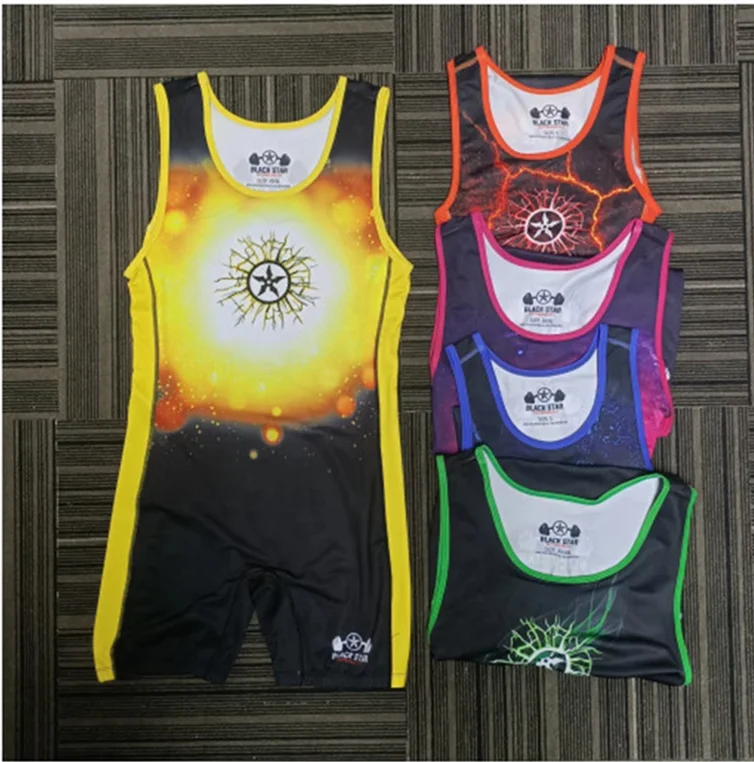 Индивидуальная Мужская полностью окрашенная сублимационная одежда стандартная сборная нации Высококачественная спартанская Беговая майка powerlifting