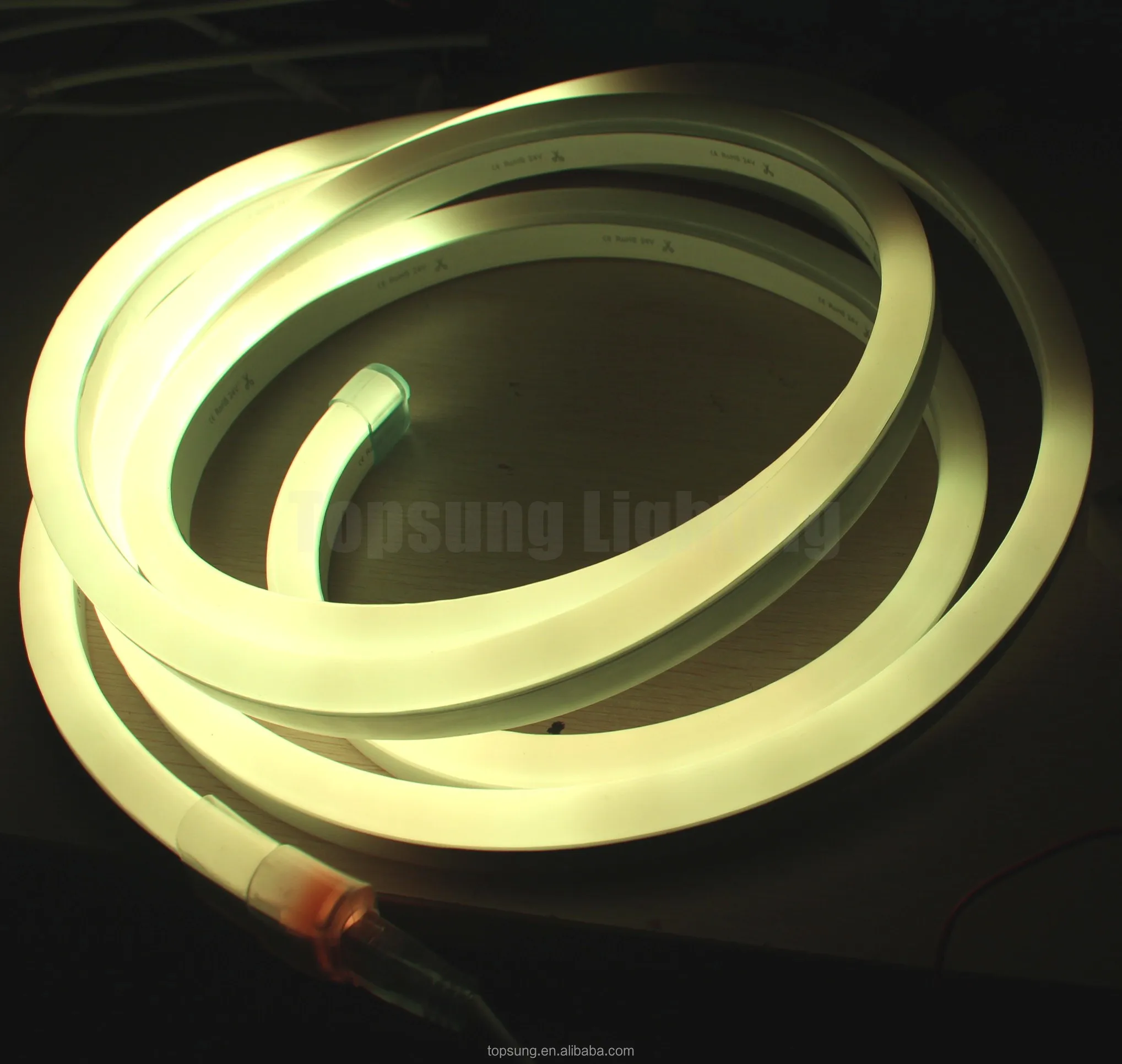 Amazing Topsung digital hose tube defiser for led strip lights 10x20mm dmx 512 rgbic led strip lights ip65