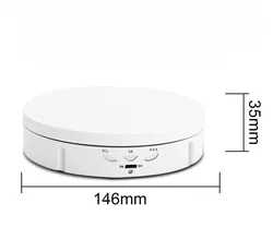 360 Electric Rotating Display Table Multi-function Rotating Turntable Jewelry Display Turntable Video Rotating Display Table