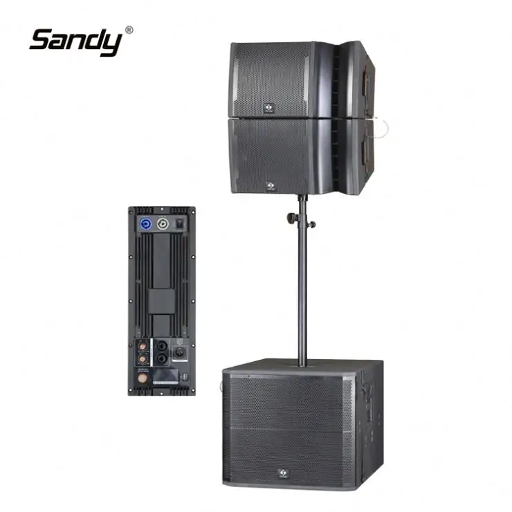 Top Dual 10-Inch Pro Sound Line Array Indoor Or Outdoor Pro Sound Power Amplifier Party Speaker