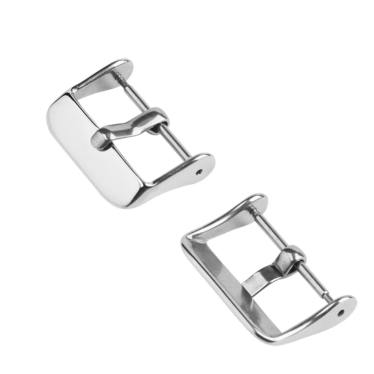 Shiny 20 mm 22 mm  316I Stainless Steel Watch Buckle for Watch Strap