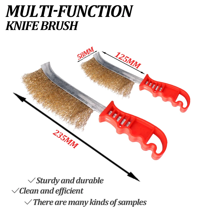 
Manufacturer hot-selling knife type wire brush 
