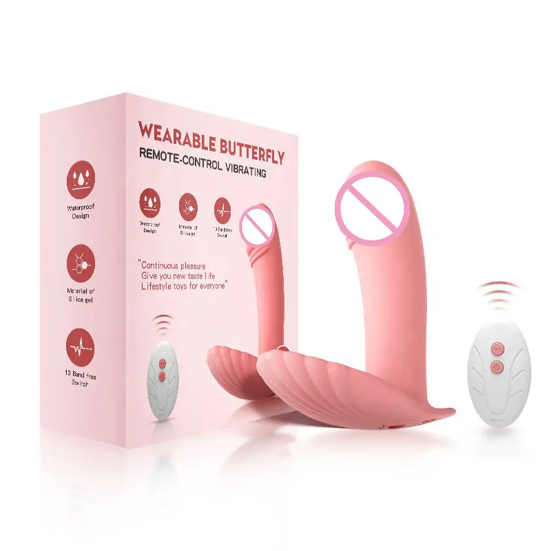 Adult Sex Toy Super Smooth G Spot  Stimulation Vibrating Panties Hidden Vibrator for Women and Couple