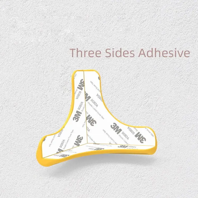 3 Sides Baby Safety Silicone Edge Guard Corner Protector for Table Cabinet
