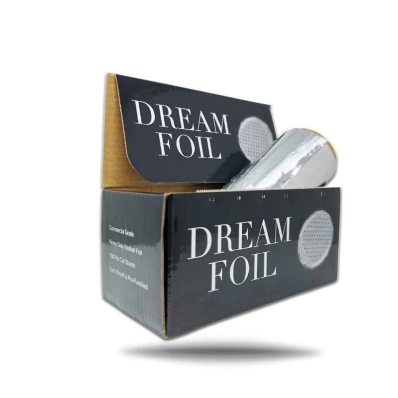 Custom Hookah Charcoal Packaging Foil Shisha Aluminum Foil roll