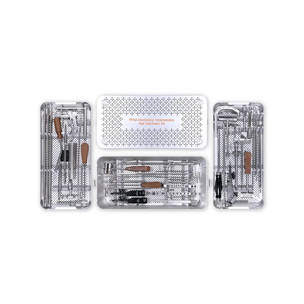 ISO Certification Stainless Steel Orthopedic Surgery Instrument External Fixator Set