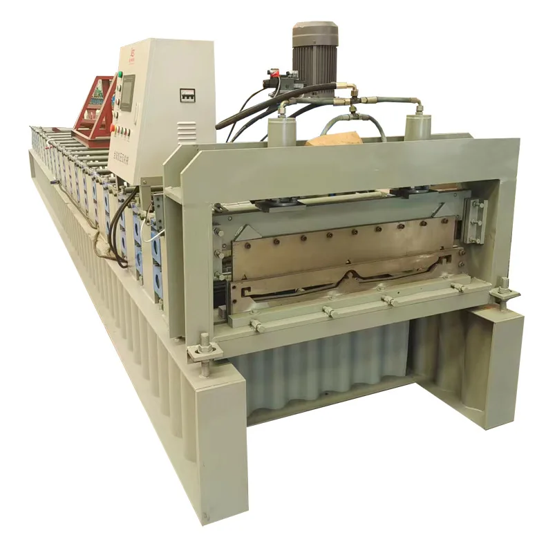 Portable metal roofing roll forming machine lock former standing seam roofing system standing seam roofing machine