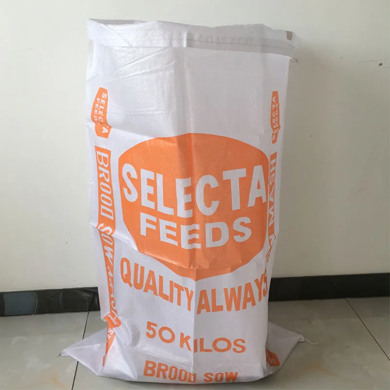 pp bags price pp woven bags 20kg 50kg poultry feed bags
