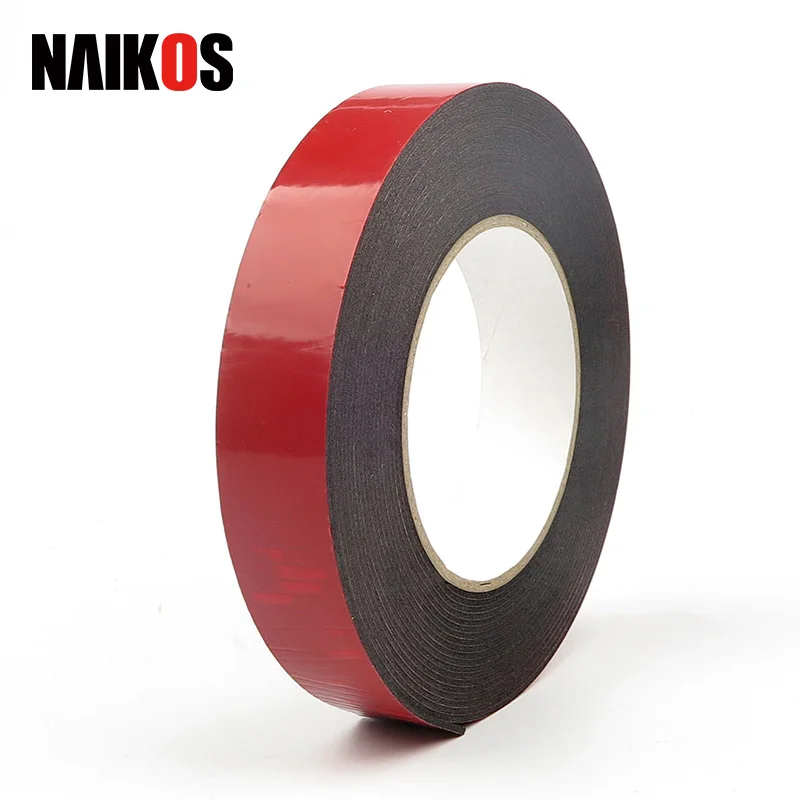 PE Foam Tape Double-Sided Mounting Adhesive Tape for Doors Automotive Mounting Weatherproof Decorative Trim Car Trim Strip