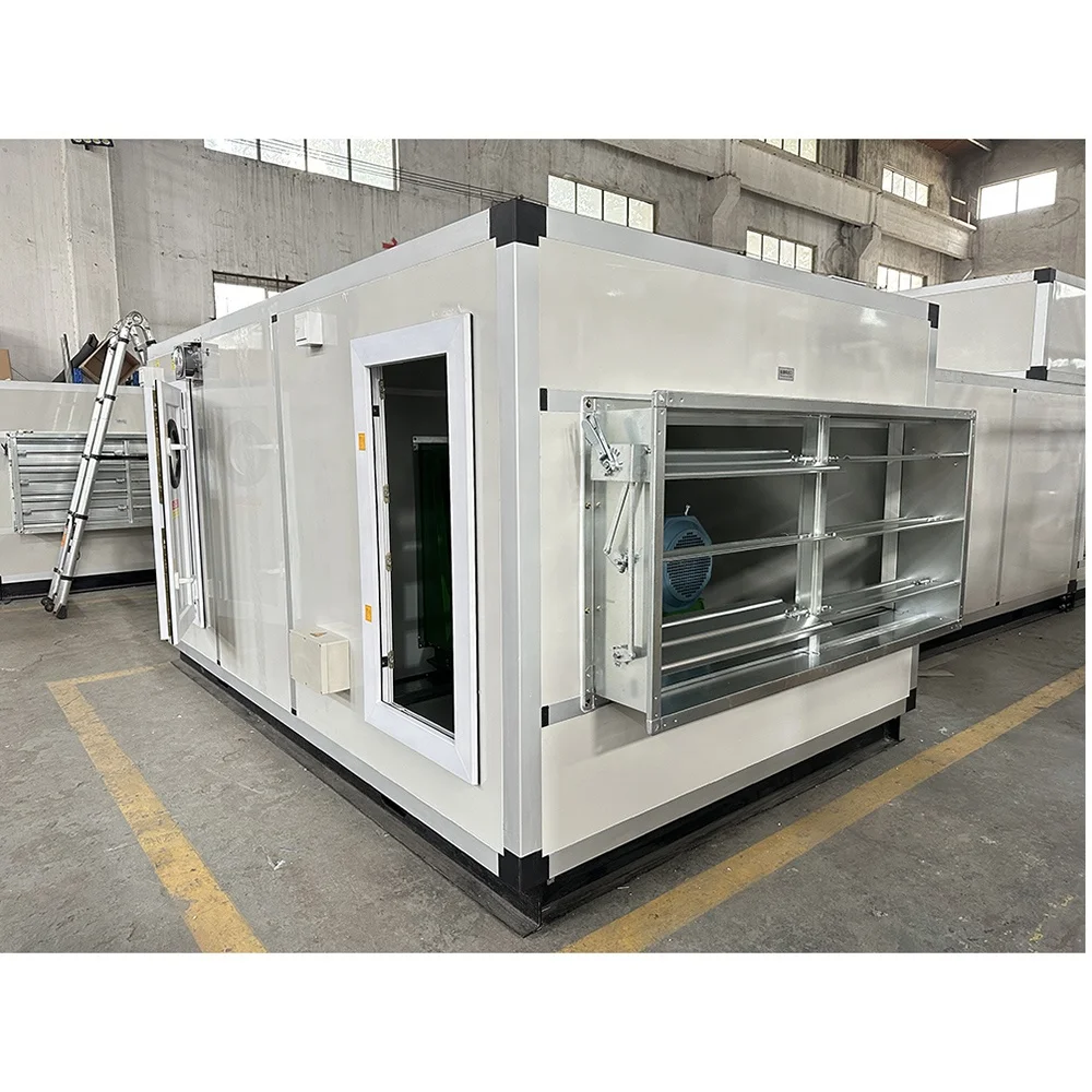 Industrial Desiccant Dehumidifier Air Conditioner Low humidity  HVAC Refrigerant