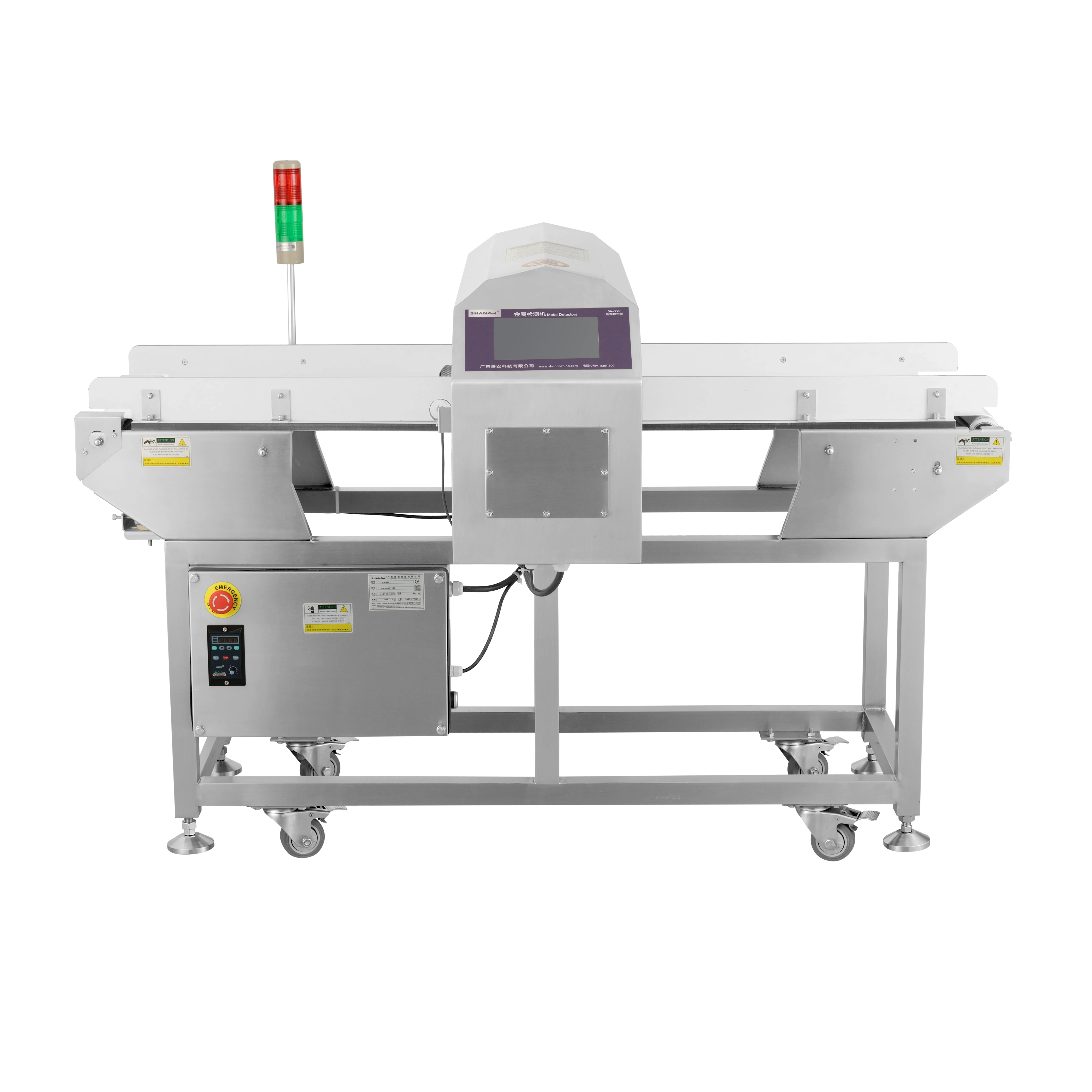 2022 New Automatic Food Grade Metal Detector, Food Industry Metal Detector, Food Metal Detector