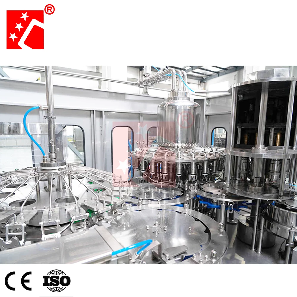 Easy to Operate automatic juices bottling fill machine for beverage production line