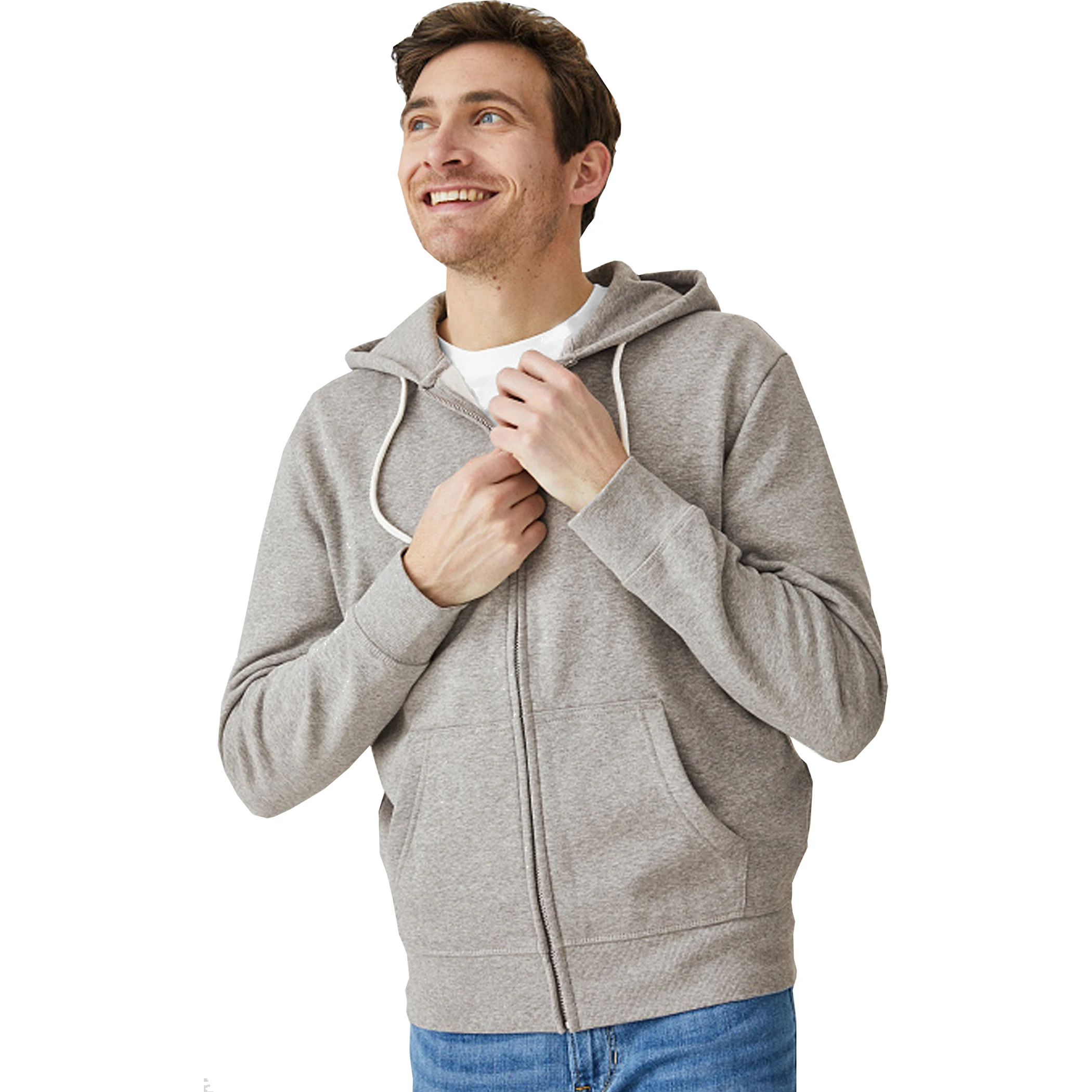 Nice weight hoodie good zipper Great/ comfy/ warm/ basic/ cool looking/ inexpensive and highly quality