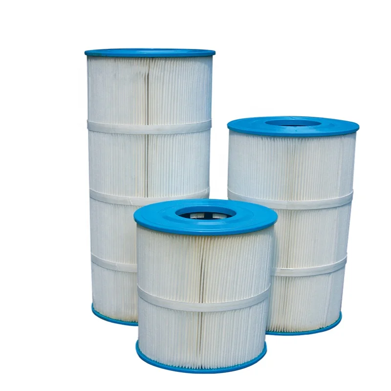 Swimming pool fiberglass water filter cartridge