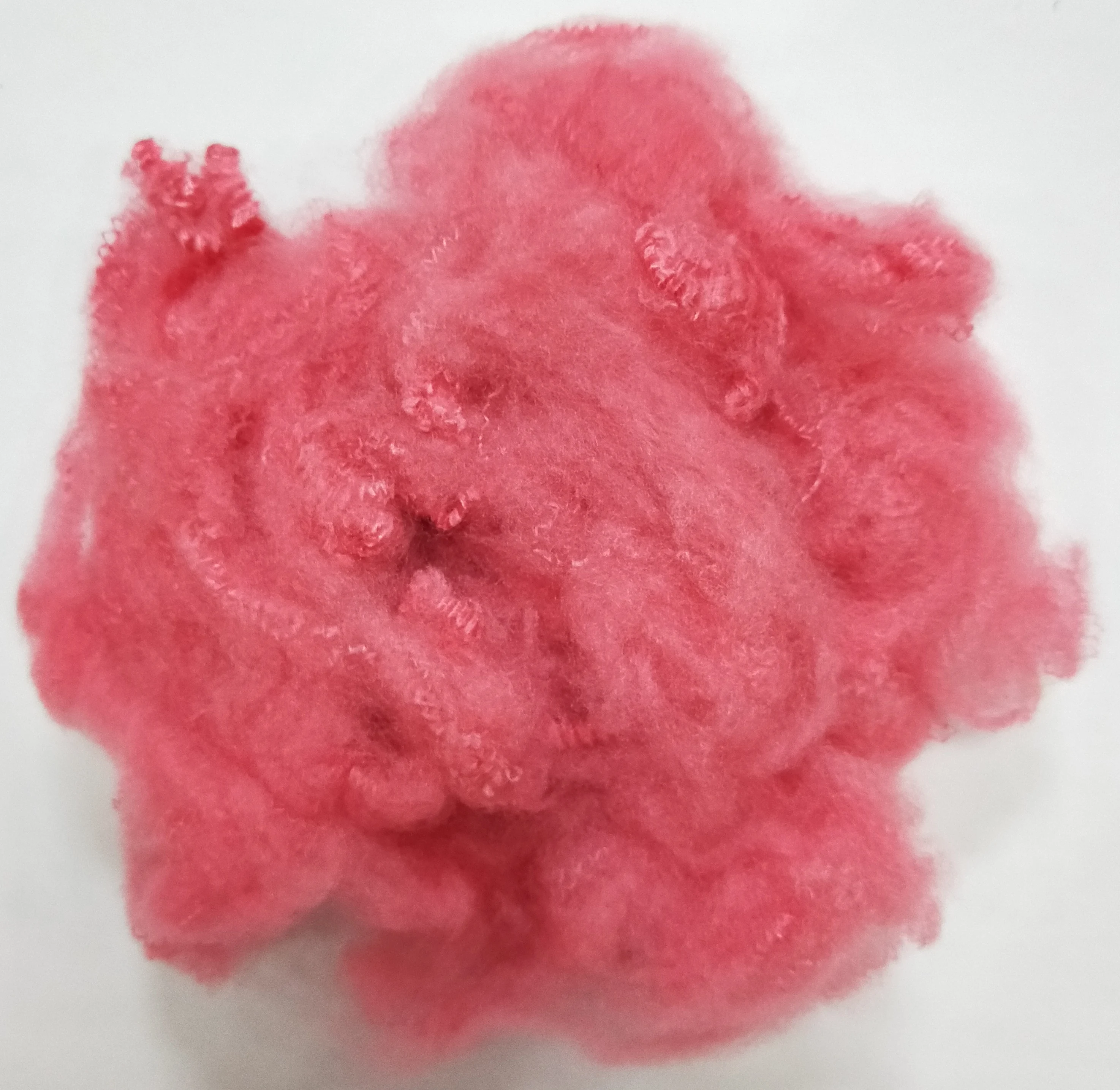 Regenerated GRS Hollow Conjugated Silicon 3D 7D 15D PSF 100% Recycled Polyester Staple Fiber For Filling Pillow Sofa