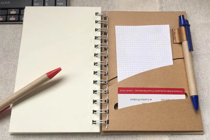 2024 Hot Selling Office School Supplier Custom Logo Notebook Paper Cover Spiral Diary A5 Notebook