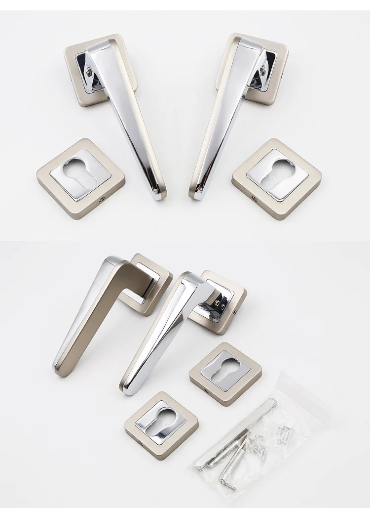 High Quality Latch Door Handle Entrance Double Quick Mortise Knob Storm Set Lever Handle Lock