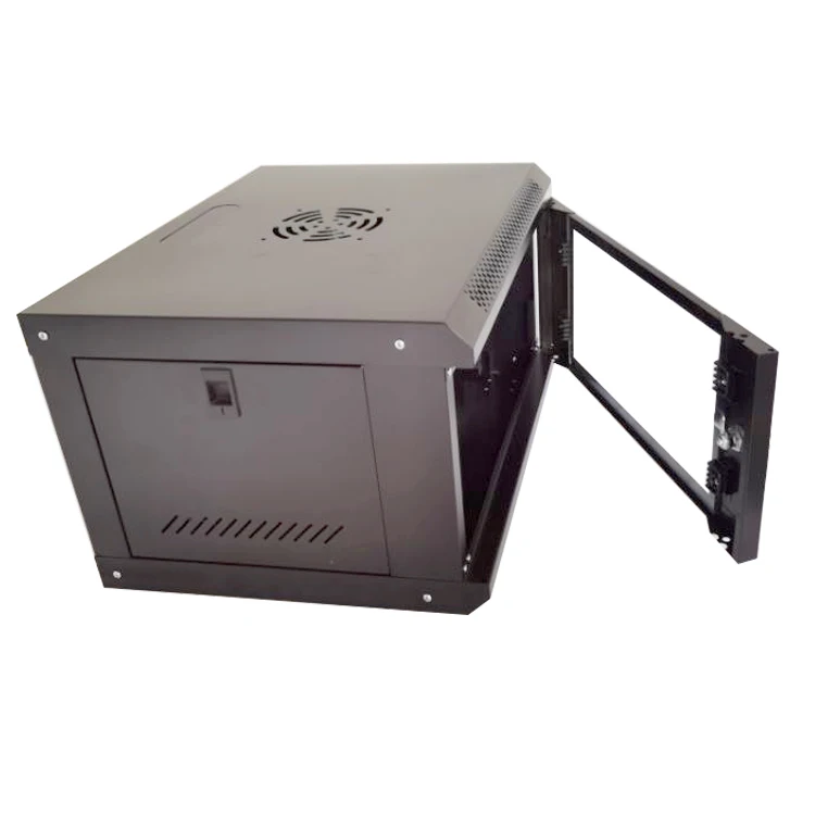 6U Server Rack Mini Racks Network Cabinet 12U Wall Mounted 6U 600450350 19 Inches Mount 1U Enclosure Fan Unit With 4 Fans