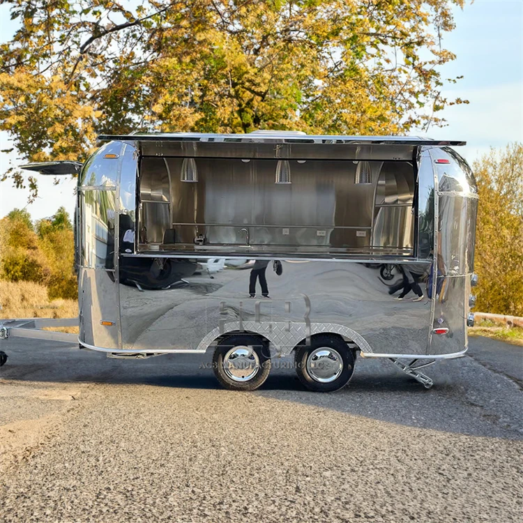 Лидер продаж прицеп для быстрого питания Airstream Новый австралийский грузовик/тележка крепа/кофе хлебобулочных и фермерских предприятий
