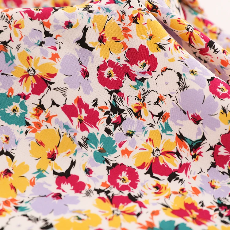 hot selling all eco lenzing  58 rayon viscose 42 tencel lyocell fabric for dresses