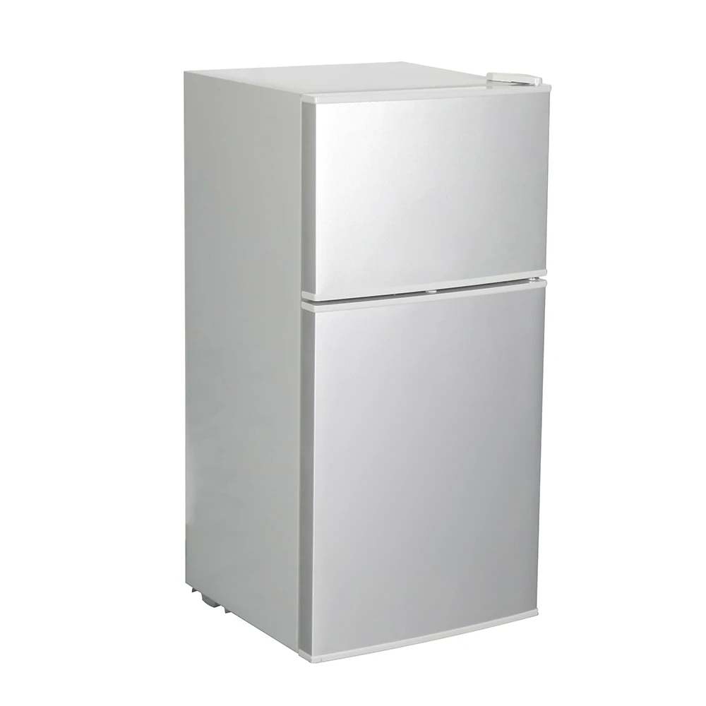 Vertical Household Small  Size  Double Door  78L Defrost Refrigerator With Inverter Compressor