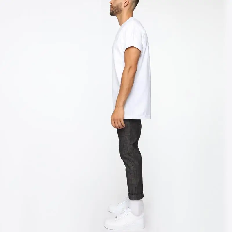 Wholesale 100% Cotton Custom Printing Men Gym T Shirts