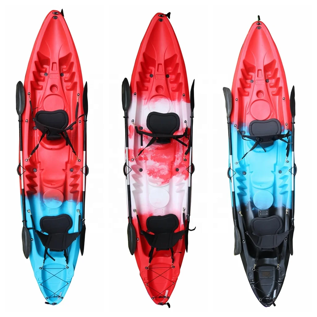 Vicking Factory in China Directly Supply Plastic Fishing Boat for Sale Family Kayak with Lldpe Material