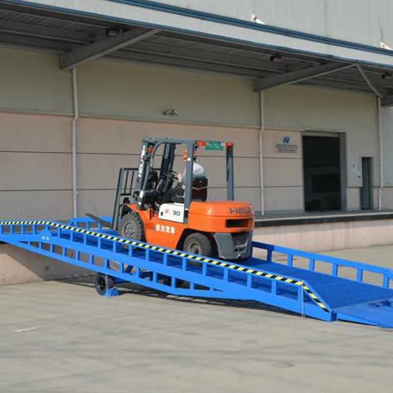 Qiyun Kinglift CE ISO 6t-12t Forklift Container/ Logistics/Factory Unloading Used Mobile Loading Yard Ramp for Sale