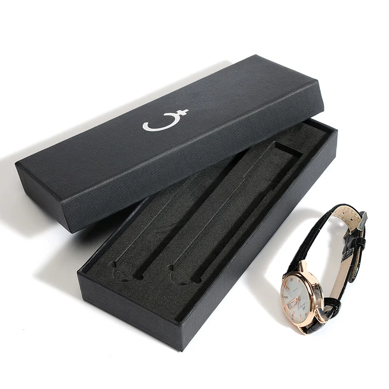 OEM factory customized logo Recyclable box cheap cardboard paper gift wrist watch boxes cases for watch