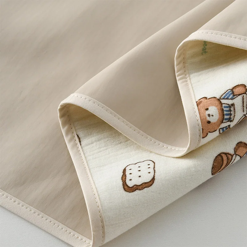 Wholesale PU Soft Cotton Newborn Portable Double-face Diaper Changing Mat Waterproof Diaper Changing Pad Washable Diapers Liners