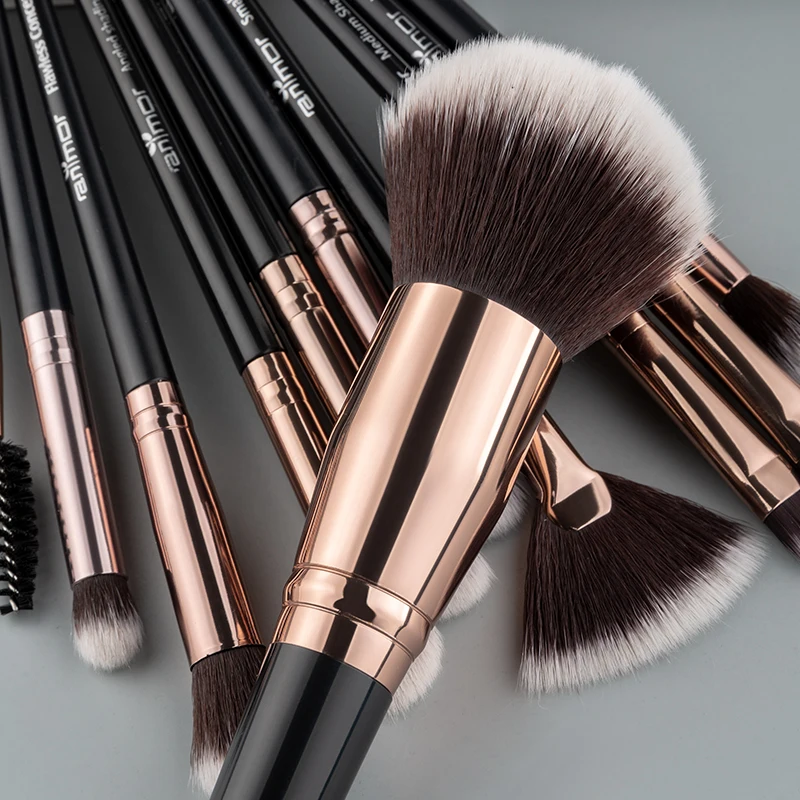 16Pcs Tresluces Brushes Professional Foundation Eyeshadow blending Face Cosmetic Makeup Brush Set