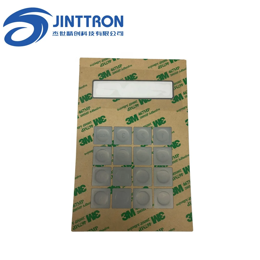 Custom stickers membrane customized keyboard lower cheap price cost PET switch panel for elevator lift electronic lock